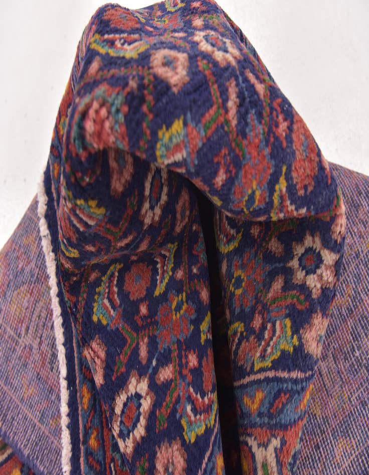 Detail image of 3' 10 x 10' 8  Hand Knotted Farahan Persian Wool Runner Rug