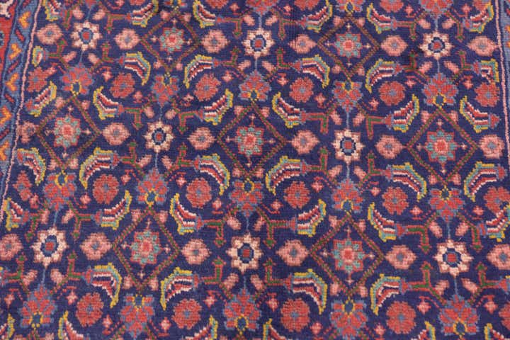 3' 10 x 10' 8 Hand Knotted Farahan Persian Wool Runner Rug