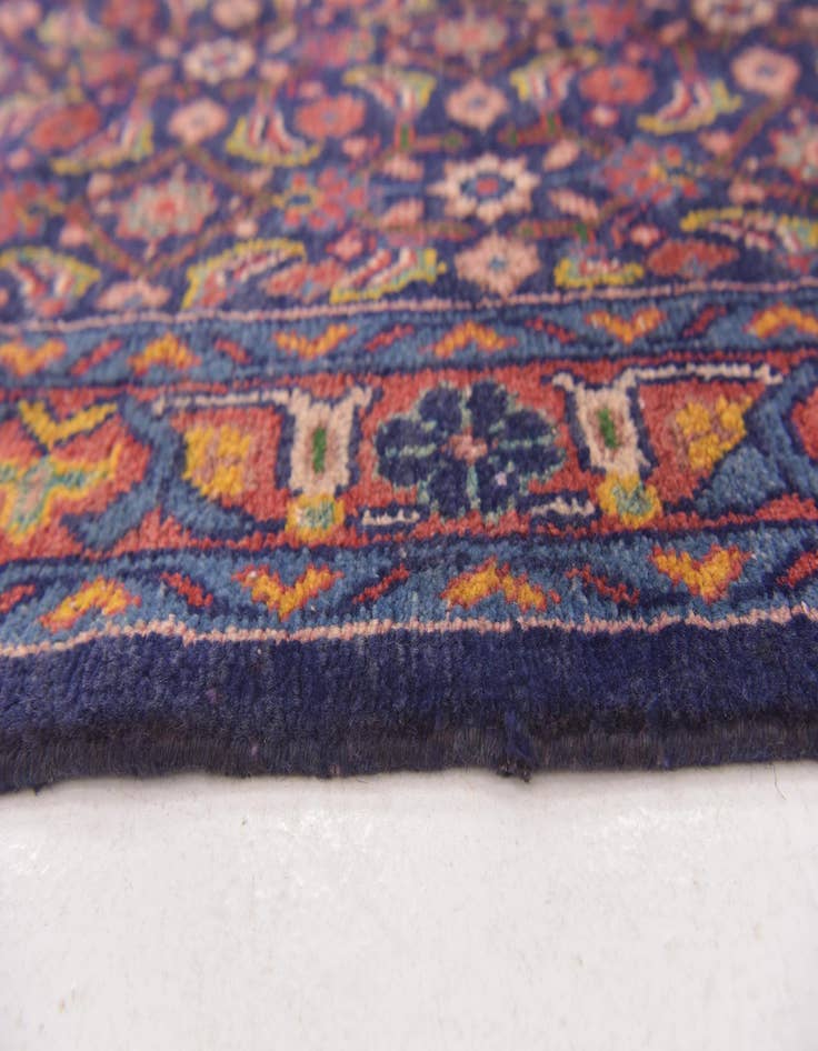 Detail image of 3' 10 x 10' 8  Hand Knotted Farahan Persian Wool Runner Rug