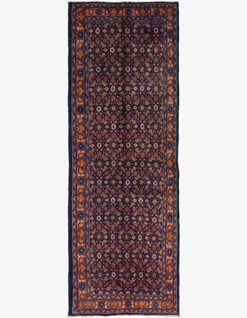 3' 10 x 10' 8 Hand Knotted Farahan Persian Wool Runner Rug