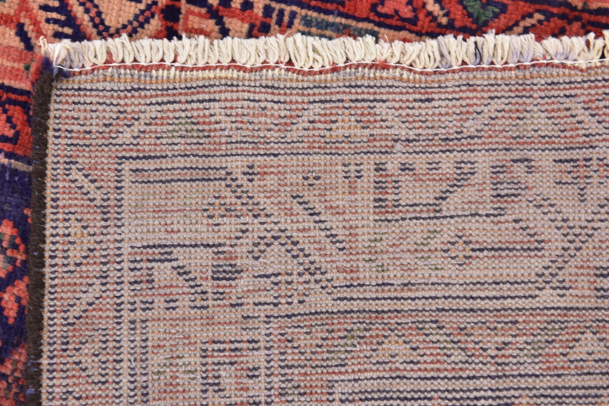 105cm x 295cm anudado a mano Farahan Alfombra Persa Lana Pasillera