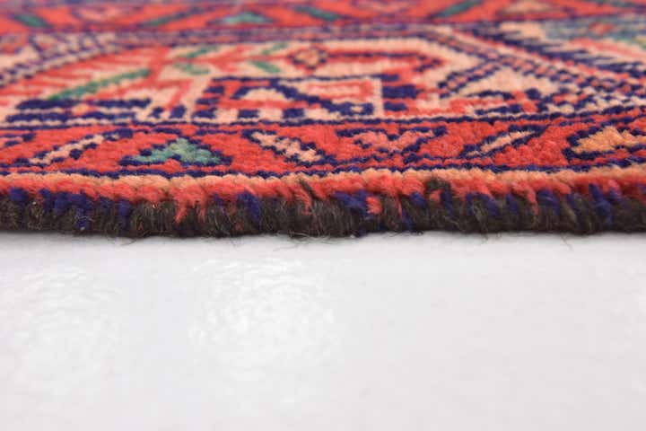 3' 5 x 9' 9 Hand Knotted Farahan Persian Wool Runner Rug