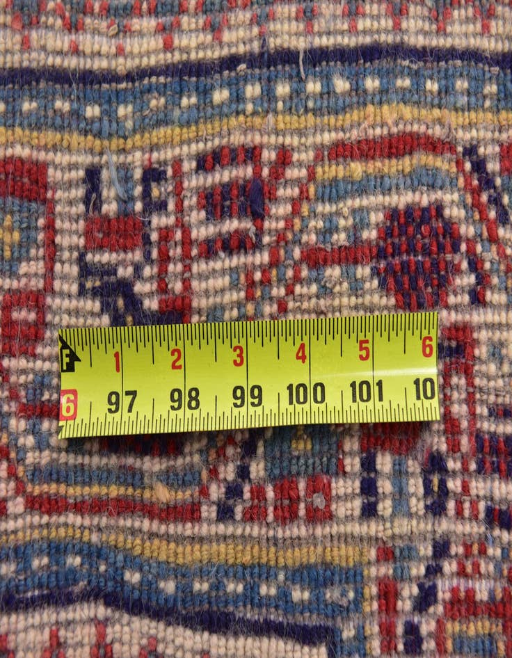 Detail image of 3' 7 x 10' 7  Hand Knotted Farahan Persian Wool Runner Rug