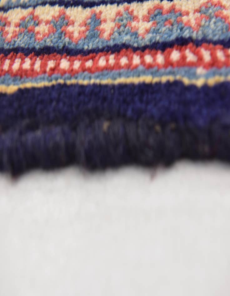 Detail image of 3' 7 x 10' 7  Hand Knotted Farahan Persian Wool Runner Rug