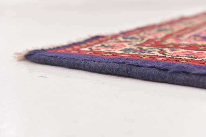 4' x 10' 3 Hand Knotted Farahan Persian Wool Runner Rug
