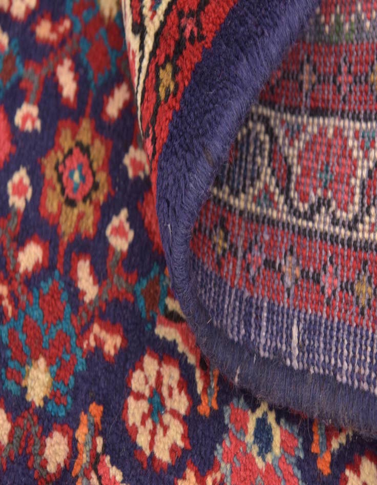 Detail image of 4' x 10' 3  Hand Knotted Farahan Persian Wool Runner Rug