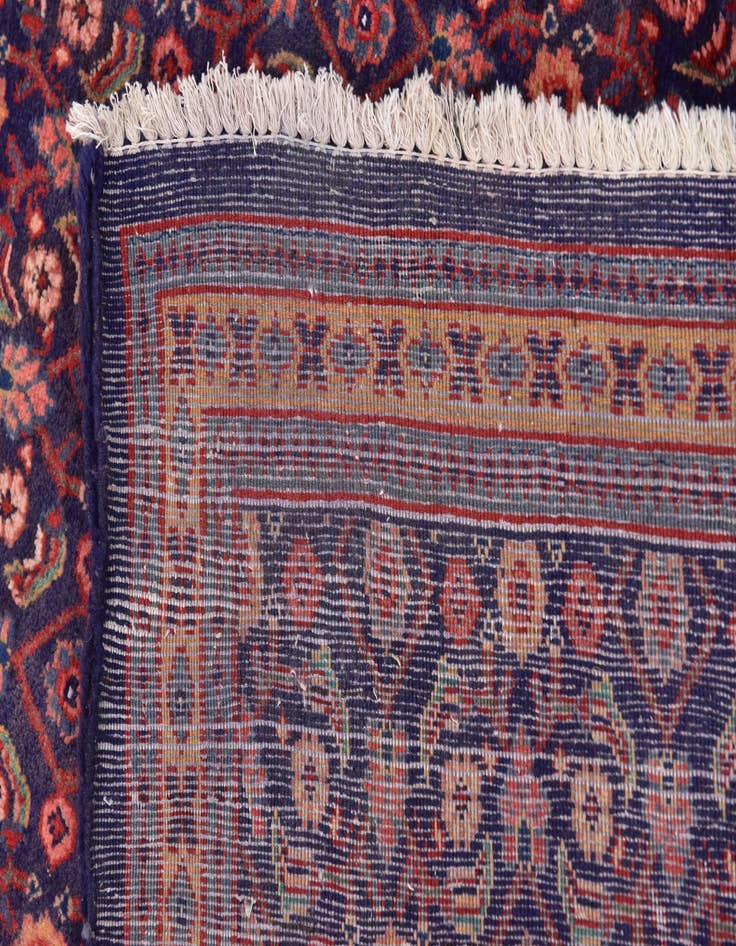 Detail image of 4' 9 x 9' 7 Hand Knotted Farahan Persian Wool Runner Rug
