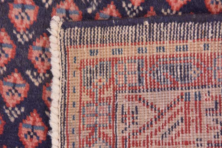 3' 5 x 10' 2 Hand Knotted Farahan Persian Wool Runner Rug