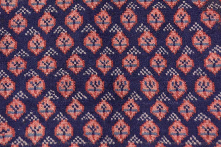 3' 5 x 10' 2 Hand Knotted Farahan Persian Wool Runner Rug