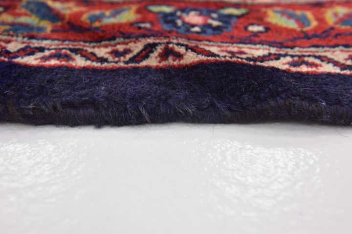 4' 6 x 10' 3 Hand Knotted Farahan Persian Wool Runner Rug