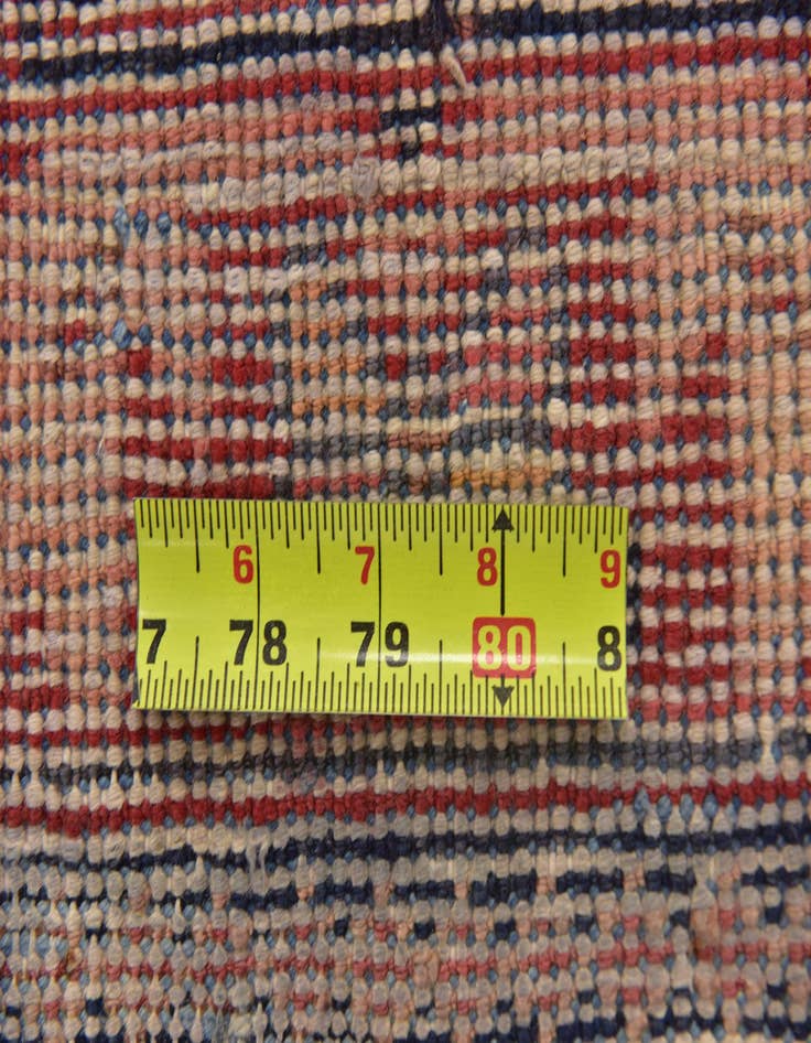 Detail image of 3' 8 x 10' 7  Hand Knotted Farahan Persian Wool Runner Rug