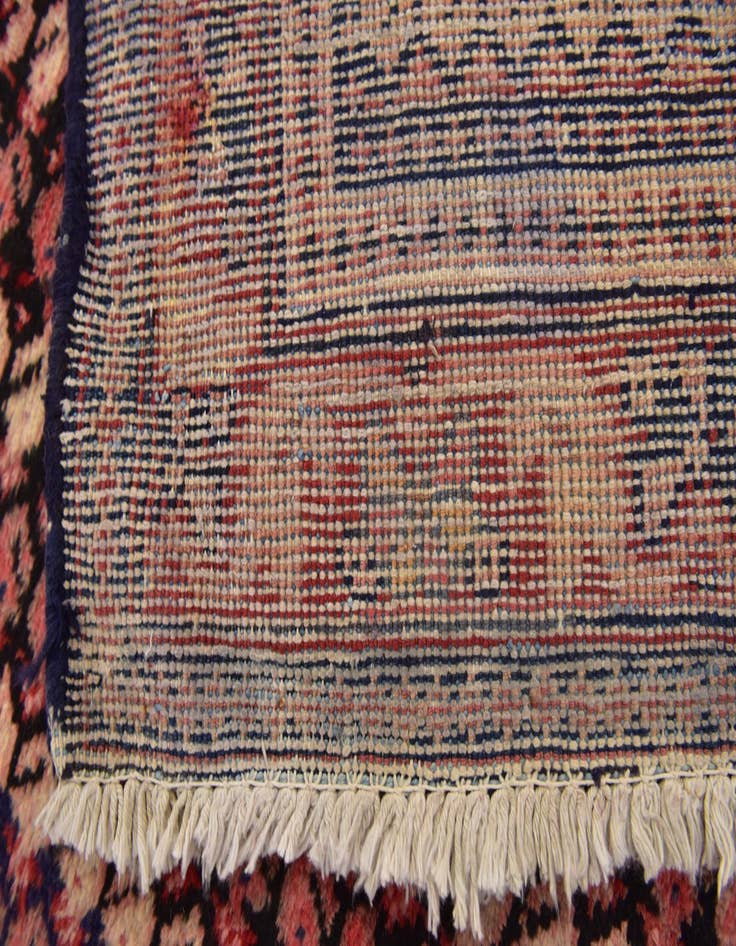 Detail image of 3' 8 x 10' 7  Hand Knotted Farahan Persian Wool Runner Rug