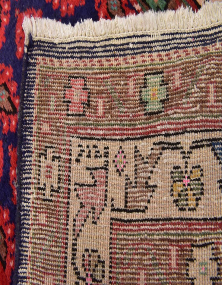 Detail image of 3' 7 x 10' 6  Hand Knotted Farahan Persian Wool Runner Rug