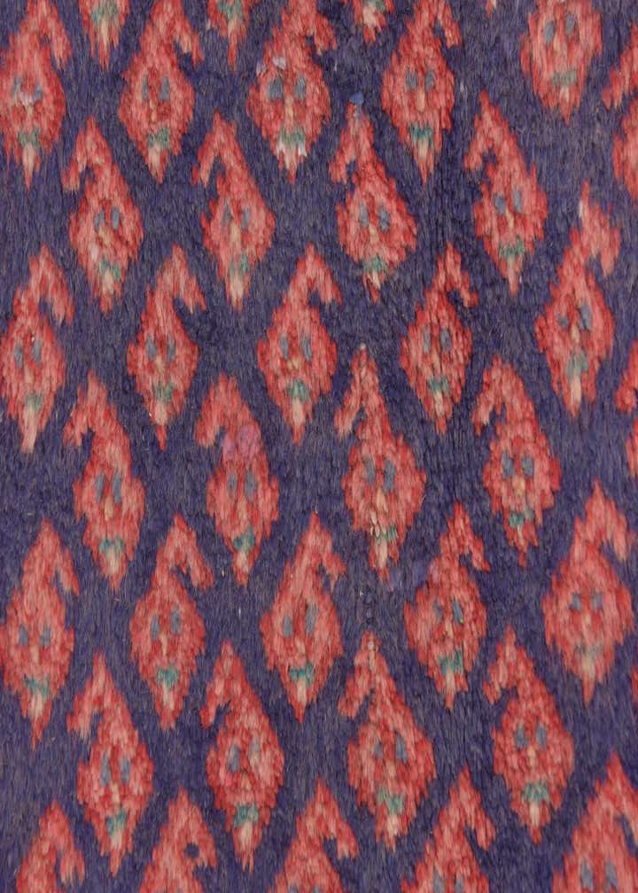 3' 5 x 10' Hand Knotted Farahan Persian Wool Runner Rug
