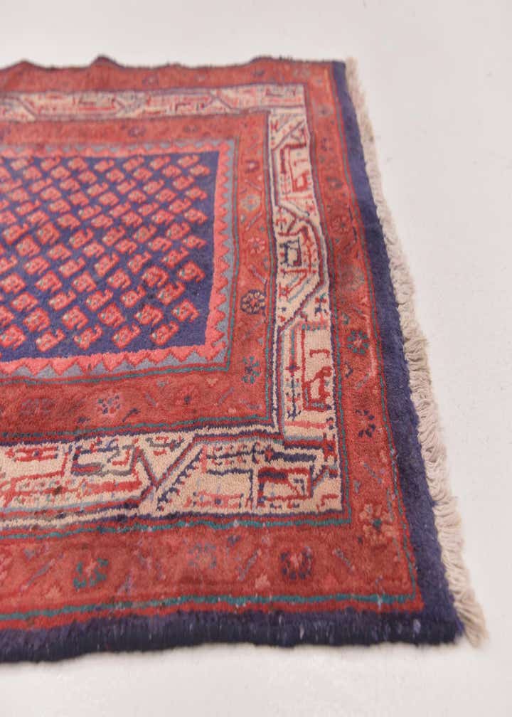 3' 5 x 10' Hand Knotted Farahan Persian Wool Runner Rug