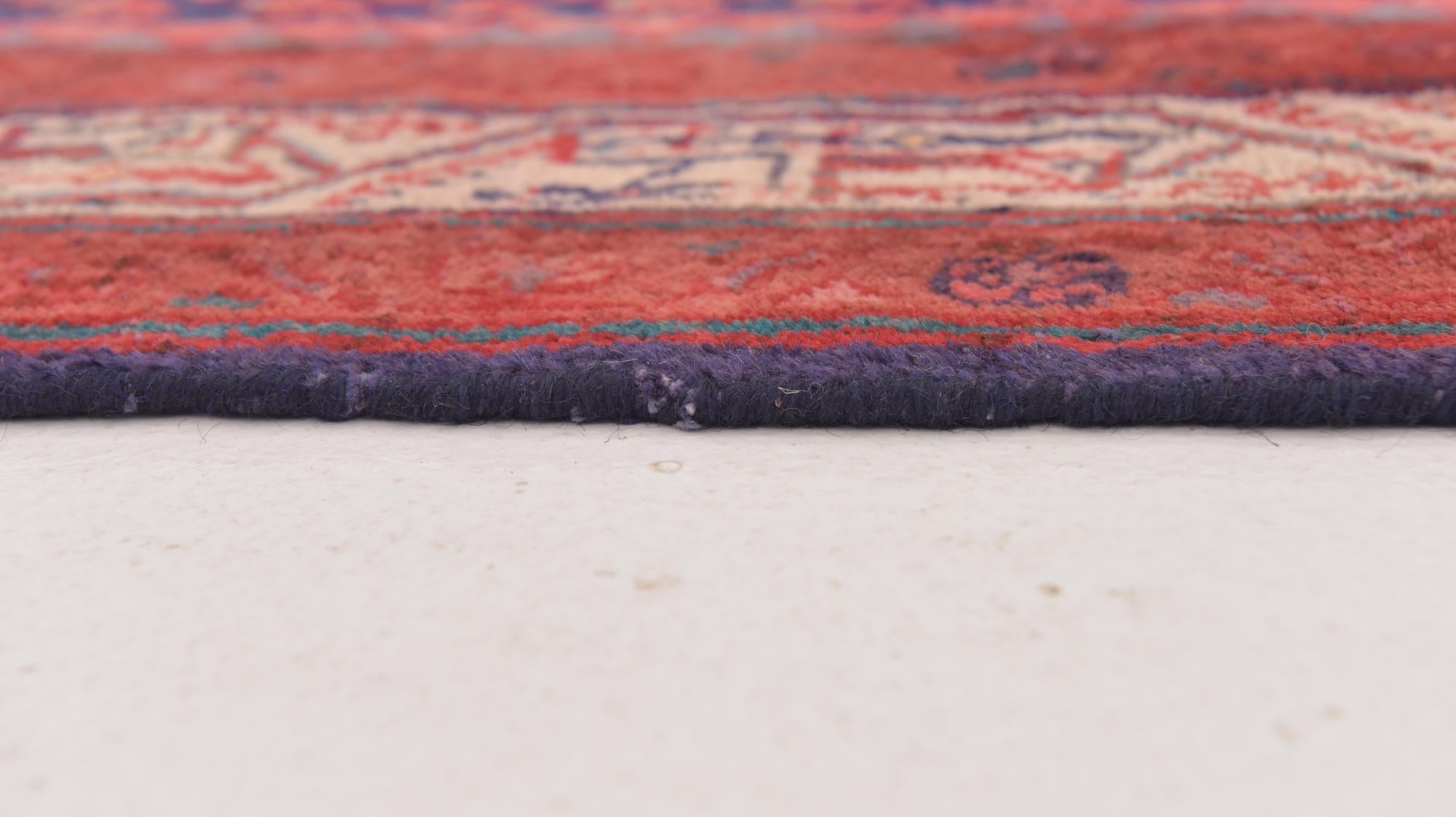 3' 5 x 10' Hand Knotted Farahan Persian Wool Runner Rug