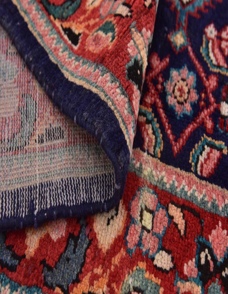 Detail image of 4' 9 x 10' 2  Hand Knotted Farahan Persian Wool Runner Rug