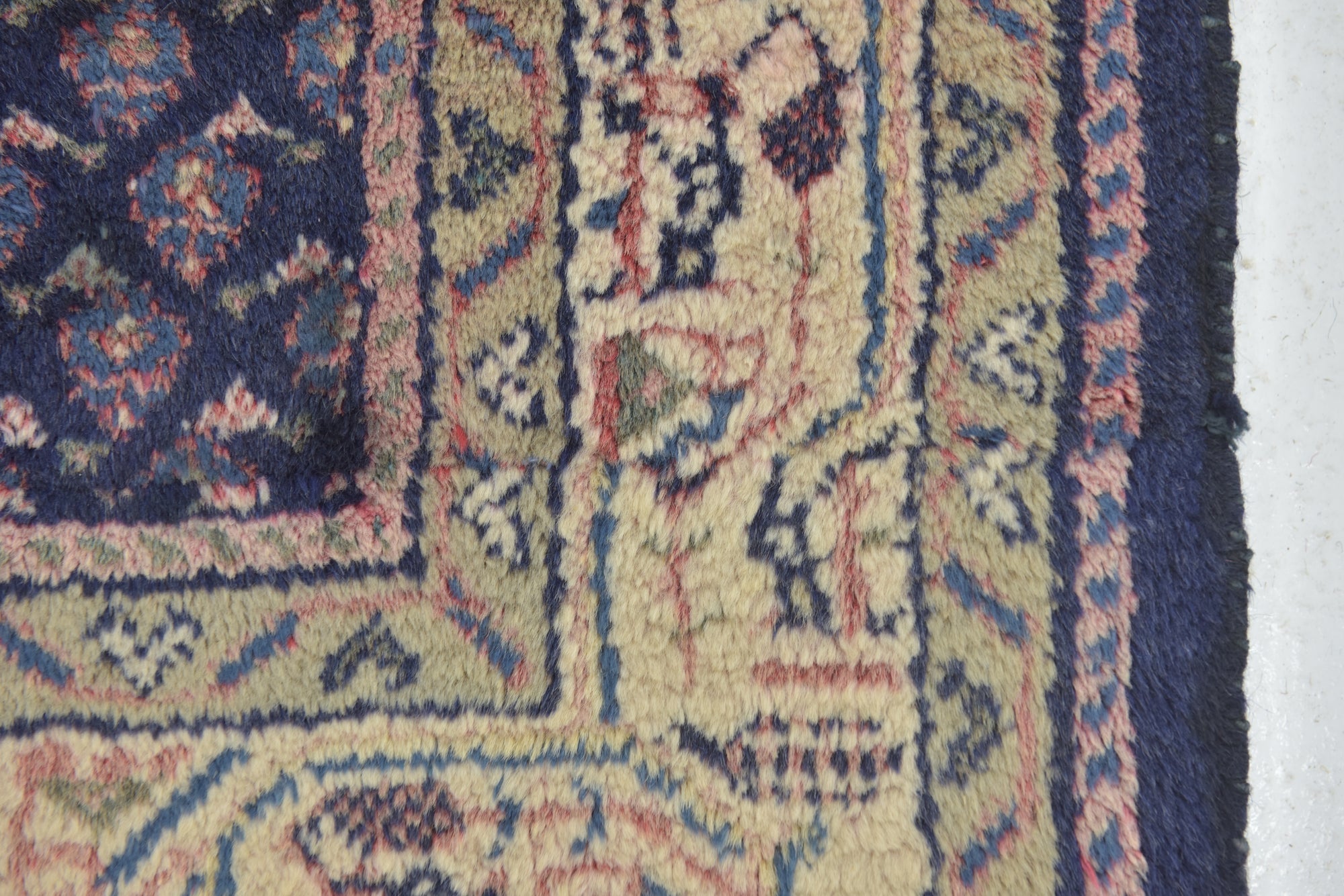3' 5 x 7' 10 Hand Knotted Farahan Persian Wool Runner Rug