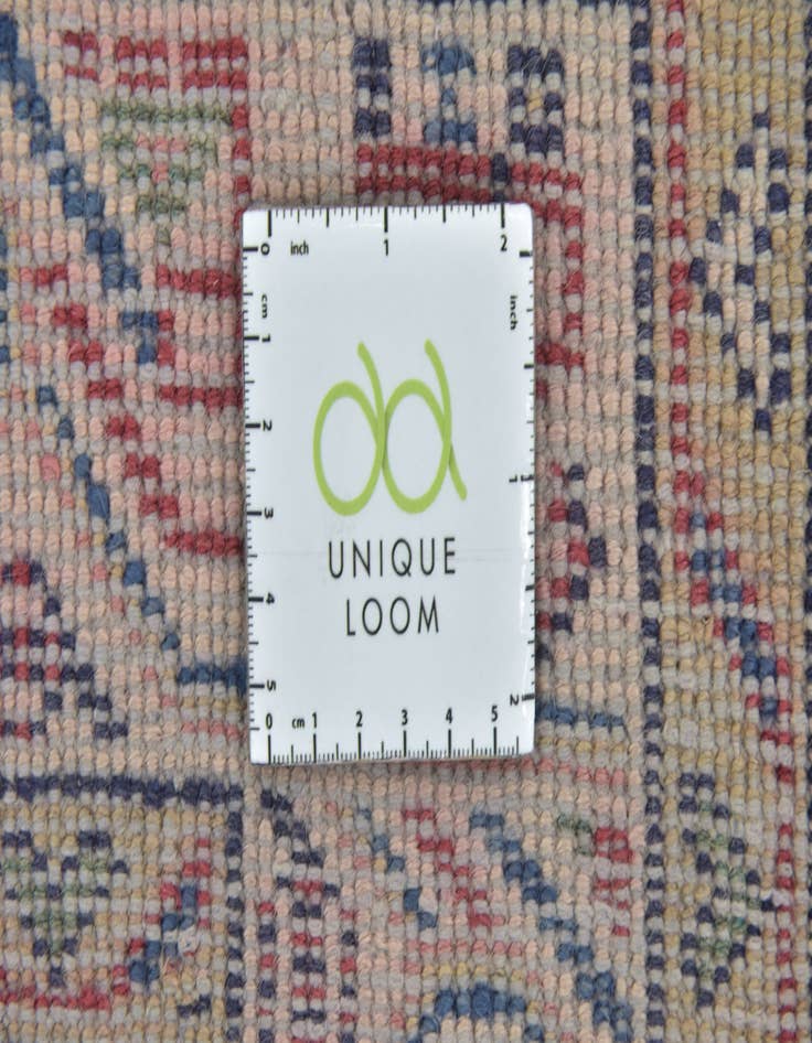 Detail image of 3' 5 x 7' 10 Hand Knotted Farahan Persian Wool Runner Rug