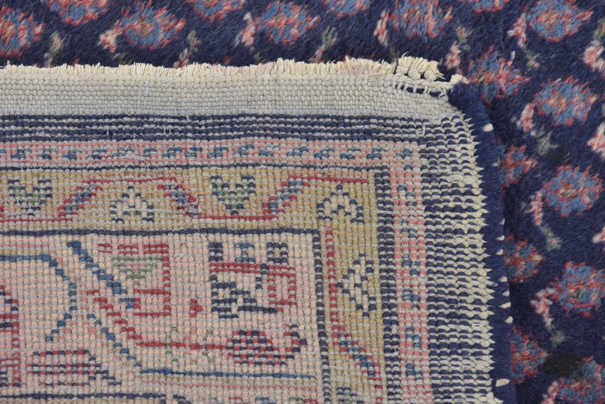 3' 5 x 7' 10 Hand Knotted Farahan Persian Wool Runner Rug