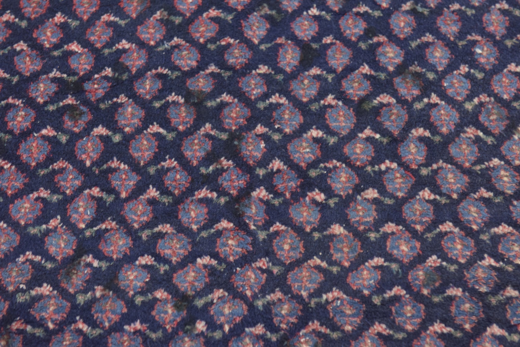 3' 5 x 7' 10 Hand Knotted Farahan Persian Wool Runner Rug
