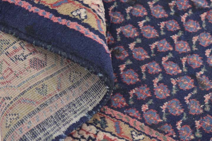 3' 5 x 7' 10 Hand Knotted Farahan Persian Wool Runner Rug