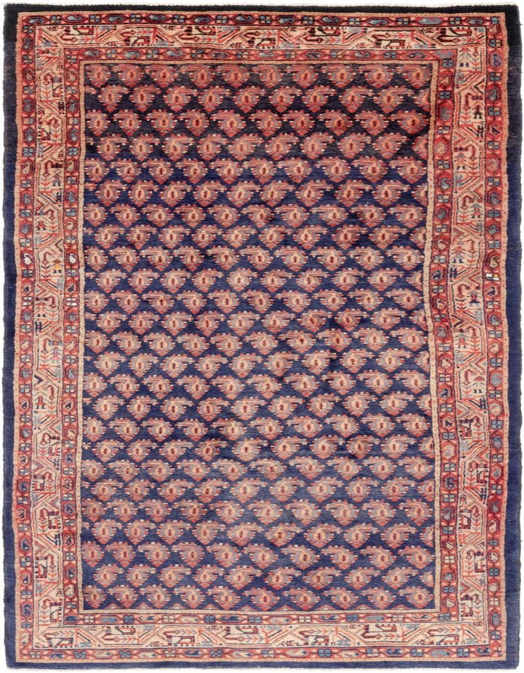 Detail image of 4' 5 x 10' 7 Farahan Wool Runner Rug