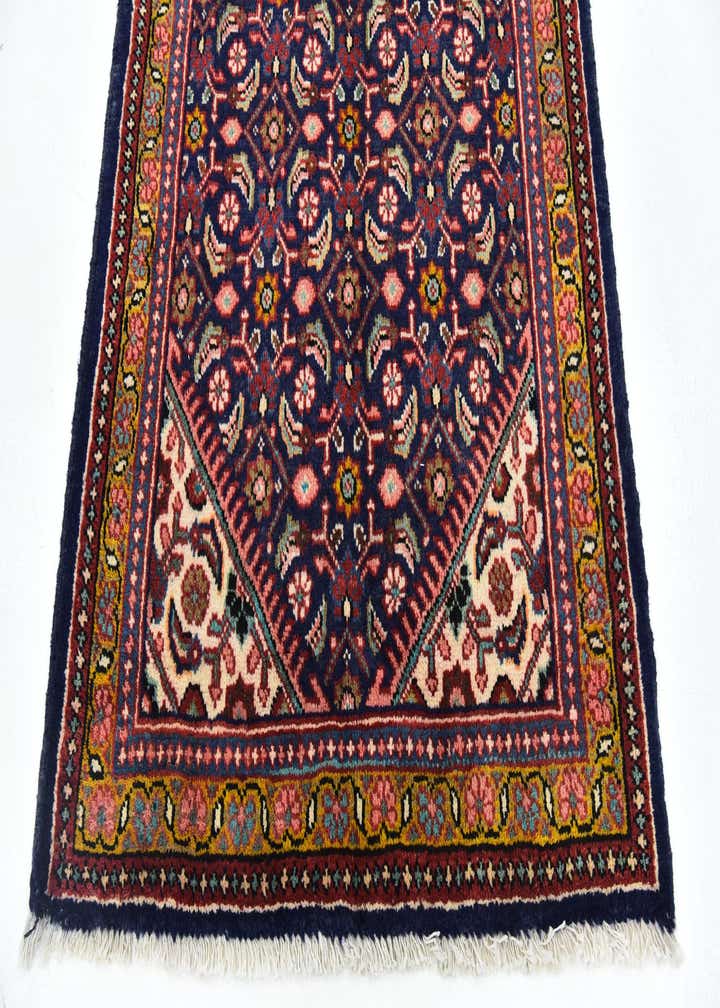3' 8 x 10' 6 Hand Knotted Farahan Persian Wool Runner Rug