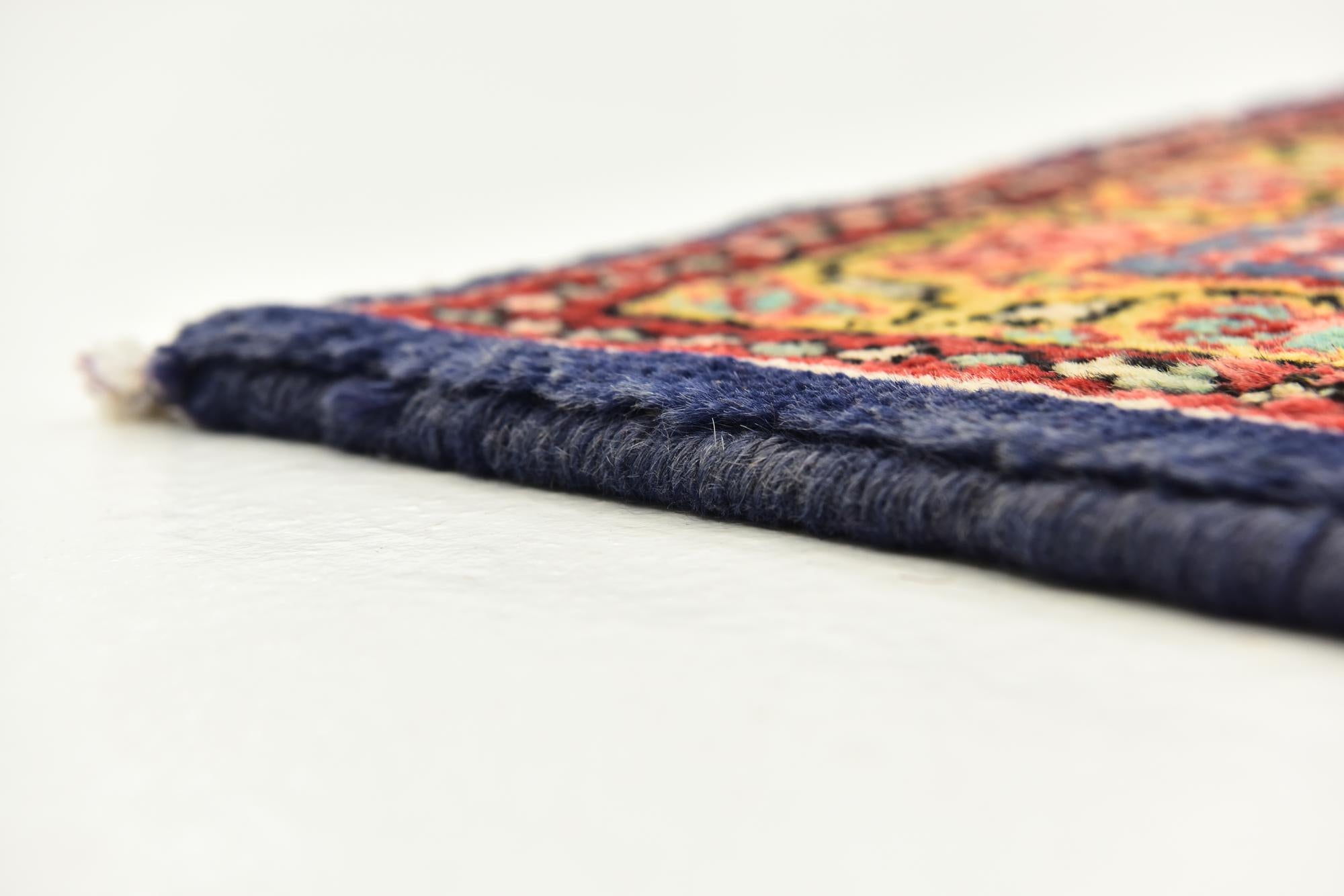 3' 8 x 10' 6 Hand Knotted Farahan Persian Wool Runner Rug