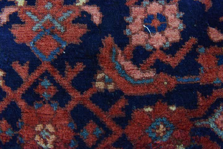 5' 7 x 10' 3 Hand Knotted Farahan Persian Wool Runner Rug