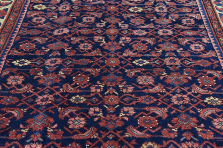 5' 7 x 10' 3 Hand Knotted Farahan Persian Wool Runner Rug