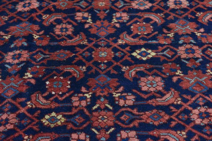 5' 7 x 10' 3 Hand Knotted Farahan Persian Wool Runner Rug