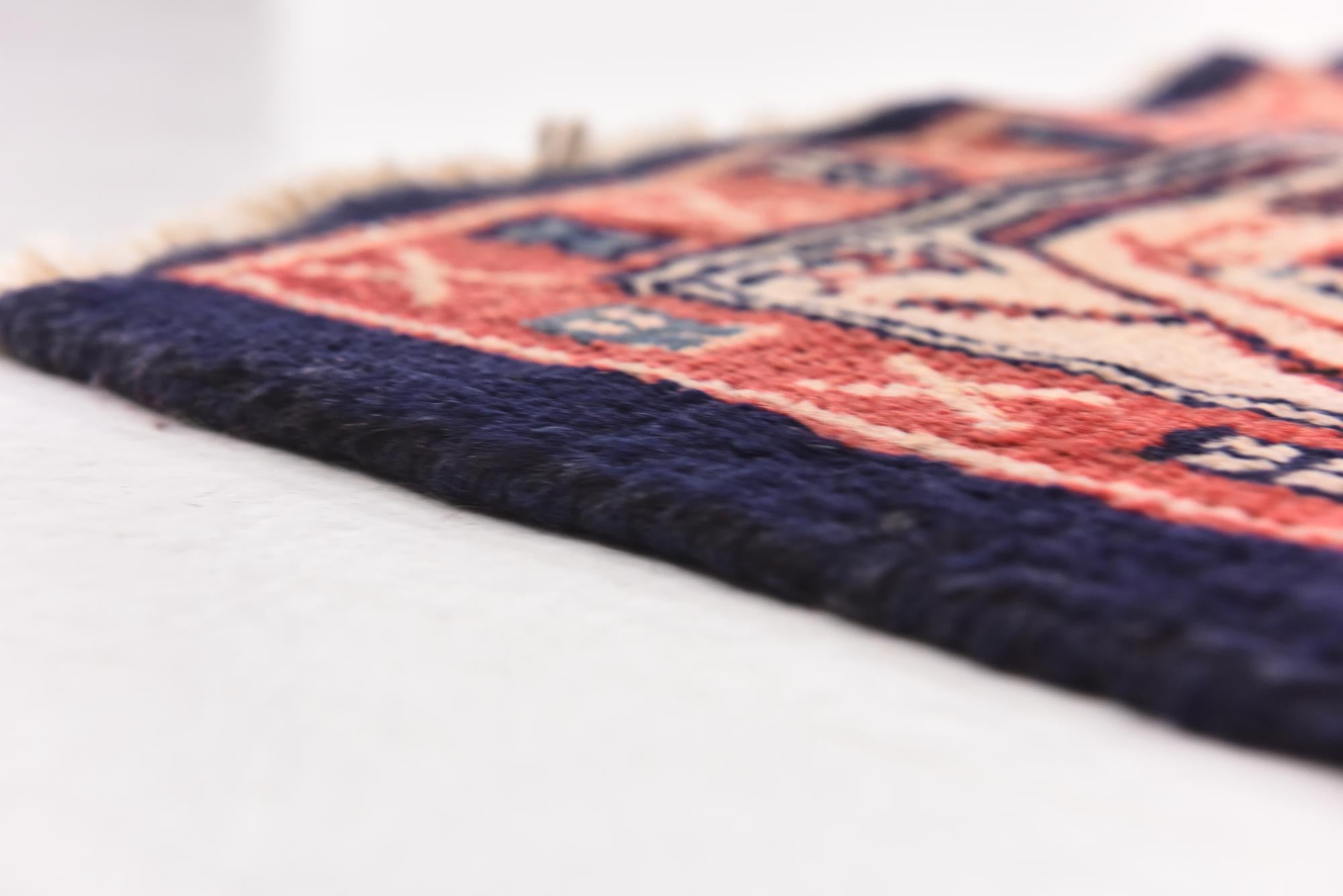 4' 6 x 10' 4 Hand Knotted Farahan Persian Wool Runner Rug
