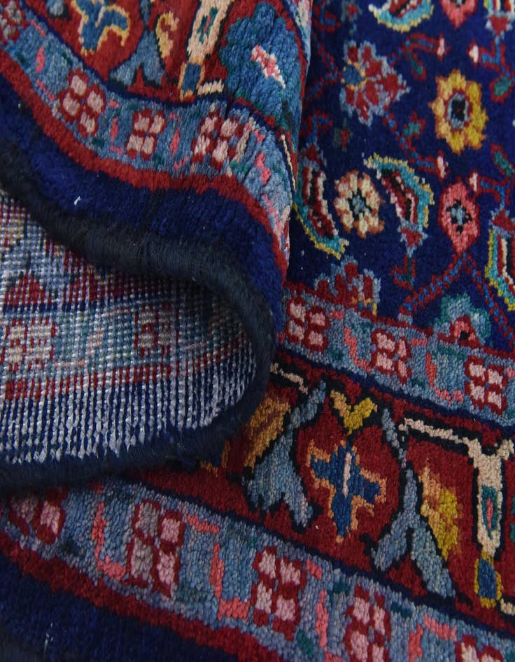 Detail image of 3' 10 x 9' 7  Hand Knotted Farahan Persian Wool Runner Rug