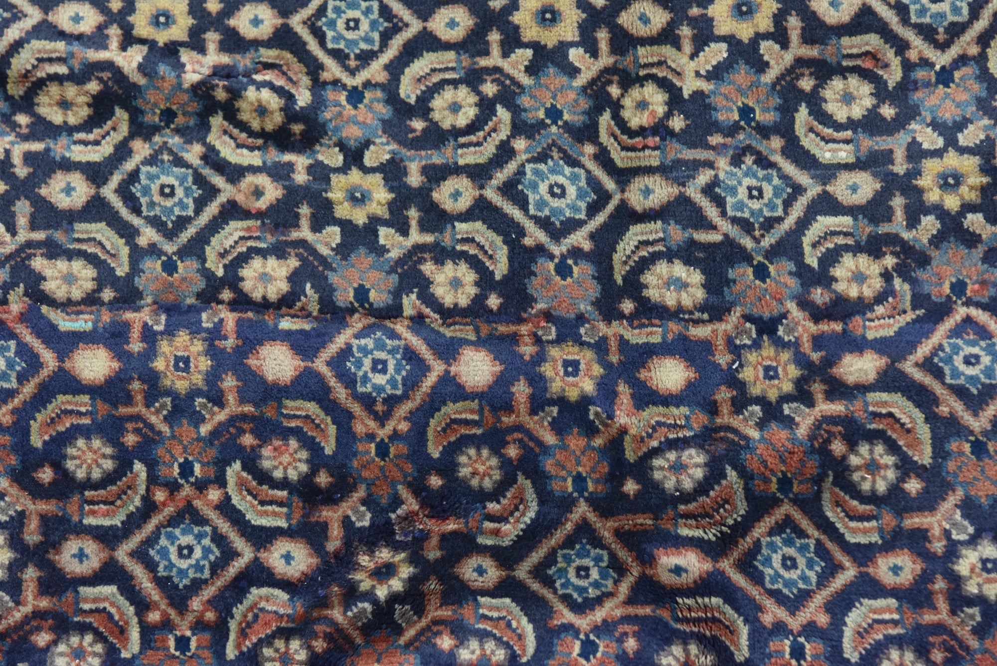 Detail image 12 of 15: 2' 6 x 7' Hand Knotted Farahan Persian Wool Runner Rug