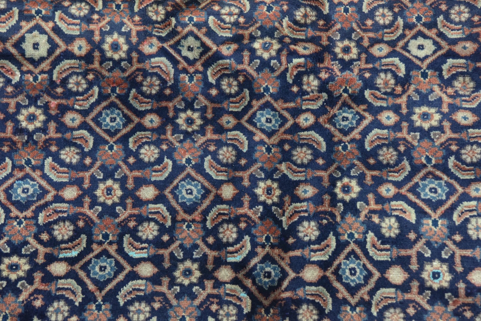 Detail image 4 of 15: 2' 6 x 7' Hand Knotted Farahan Persian Wool Runner Rug