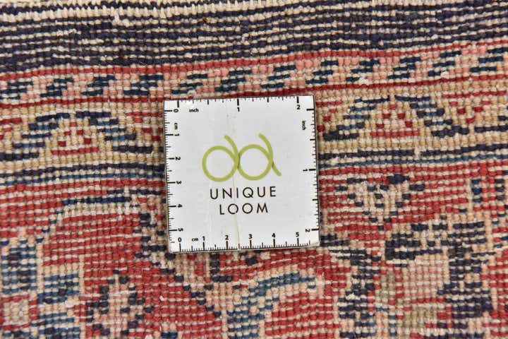 4' 5 x 10' 7 Hand Knotted Farahan Persian Wool Runner Rug