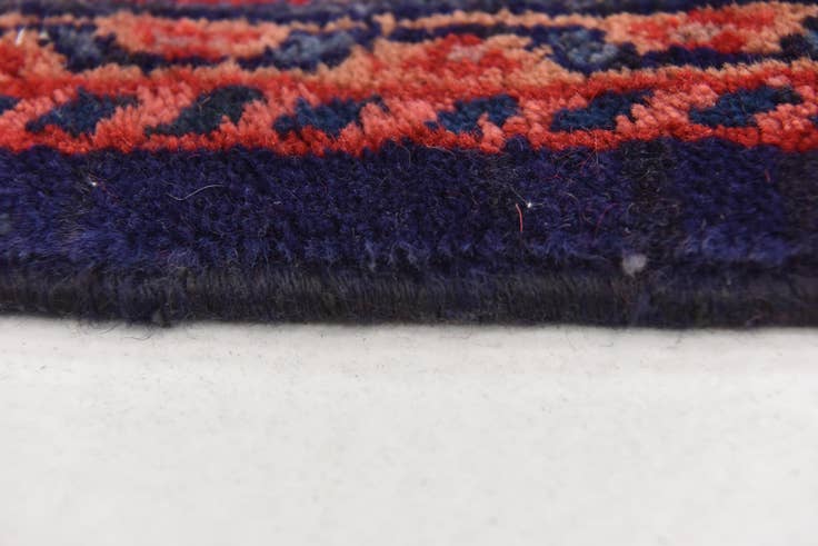 Detail image of 4' 5 x 10' 7 Hand Knotted Farahan Persian Wool Runner Rug