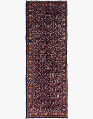 3' 10 x 10' 8 Hand Knotted Farahan Persian Wool Runner Rug