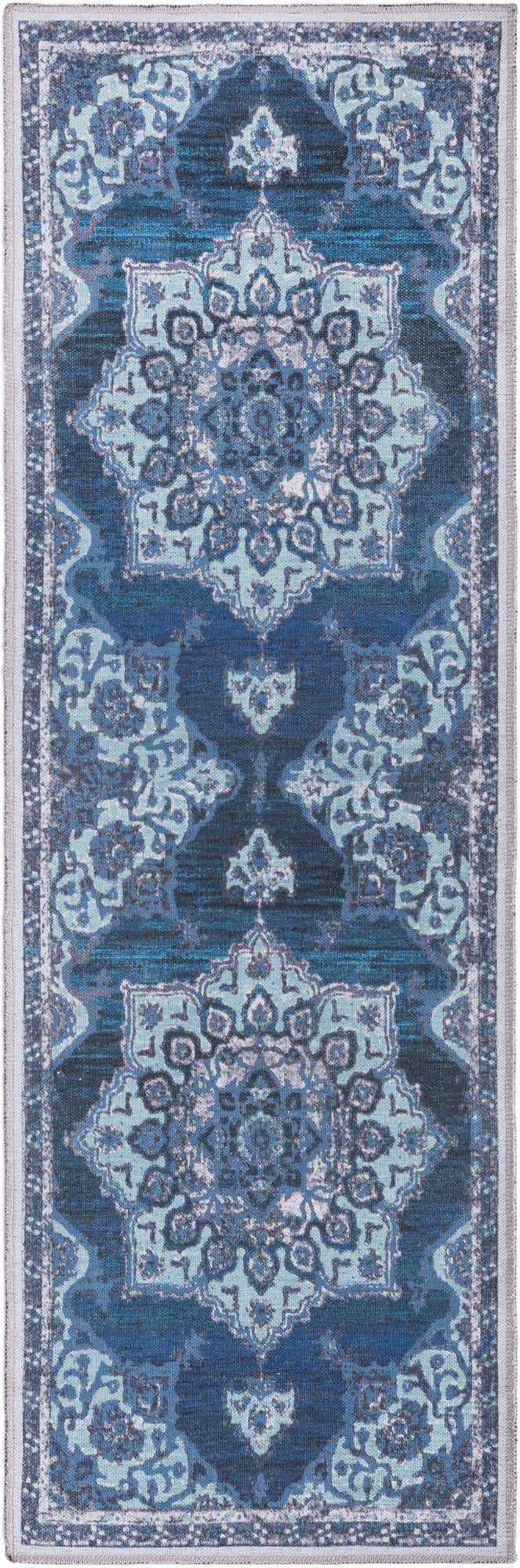 2' x 6' Washable Francesca Runner Rug