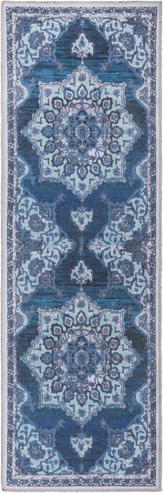 2' x 6' Washable Francesca Runner Rug