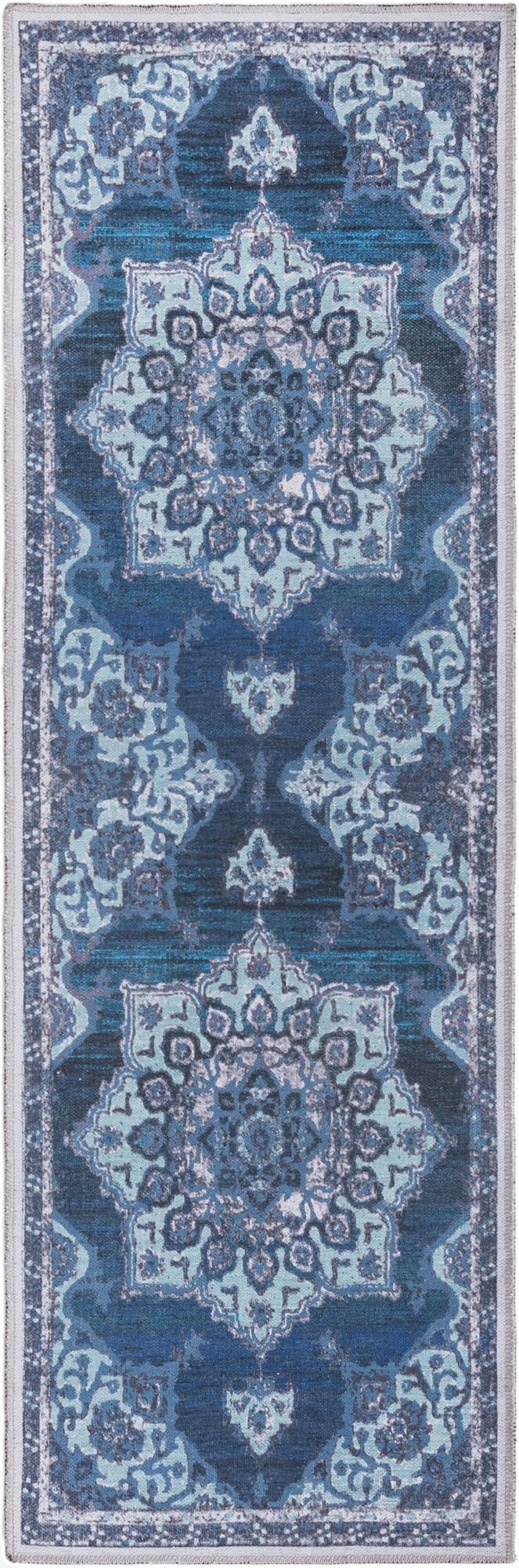 Primary image  2' x 6'  Washable Francesca Runner Rug