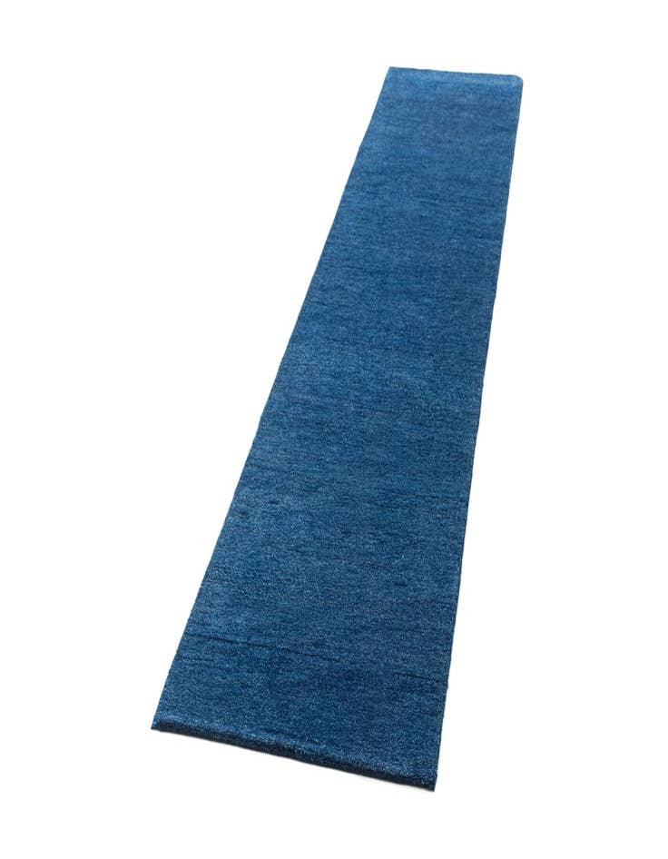 Detail image of 2' 7 x 10' 5 Hand Knotted Gabbeh Wool Runner Rug