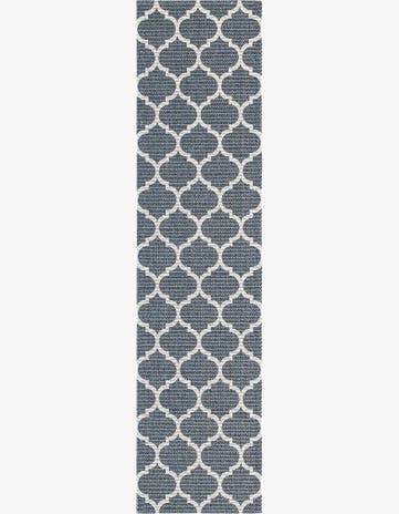 Navy Blue Georgia Runner Rug