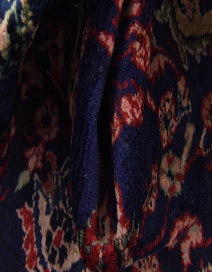 Detail image of 3' 5 x 11' 1  Hand Knotted Hamedan Persian Wool Runner Rug