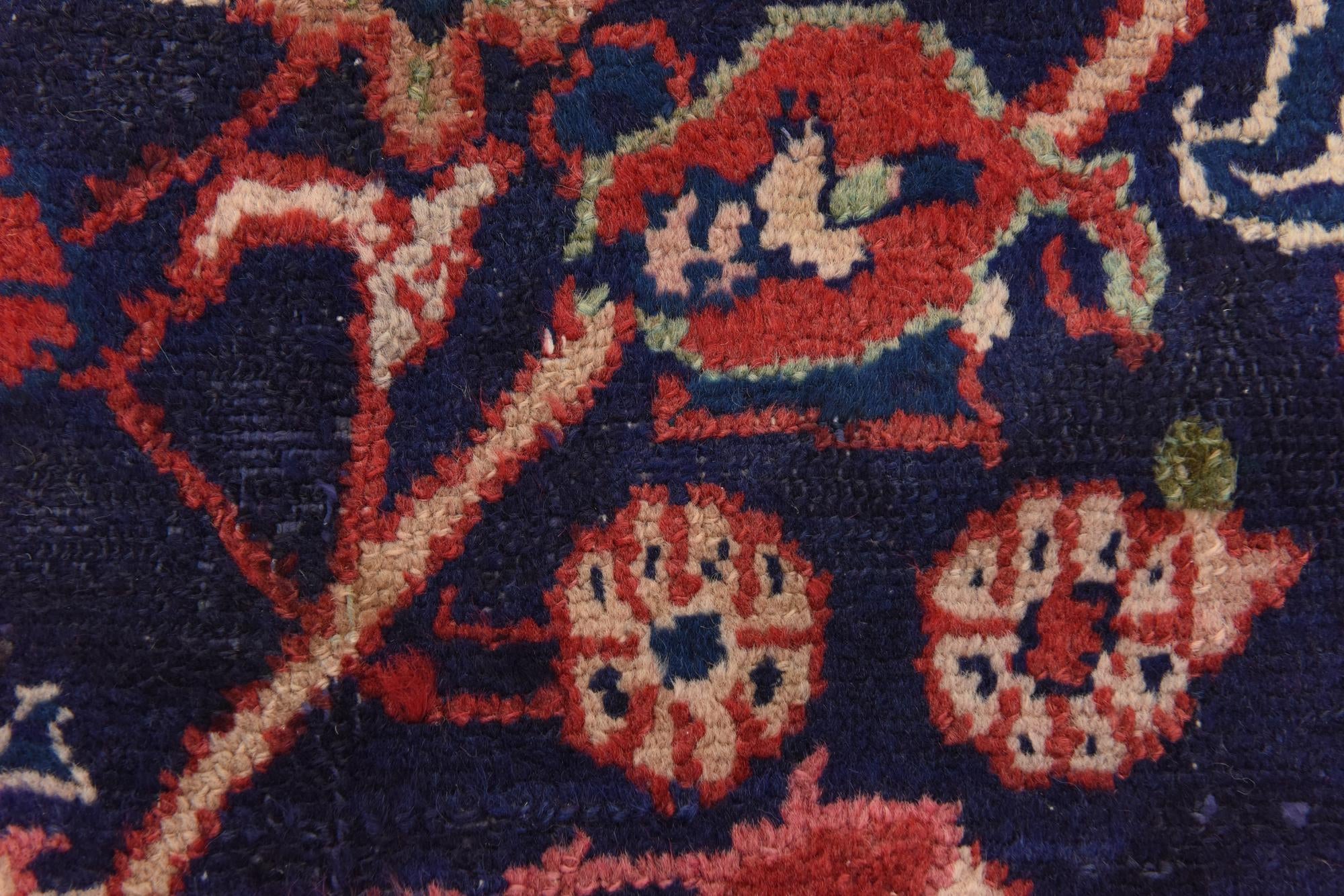 105cm x 340cm anudado a mano Hamedan Alfombra Persa Lana Pasillera