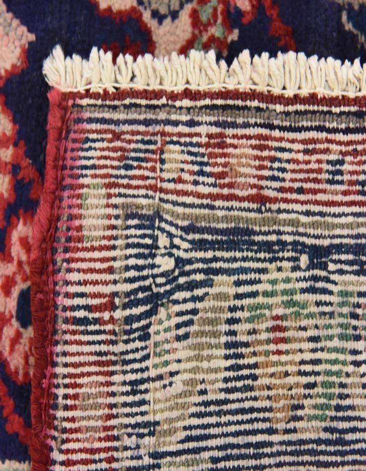 Detail image of 3' 5 x 11' 1  Hand Knotted Hamedan Persian Wool Runner Rug