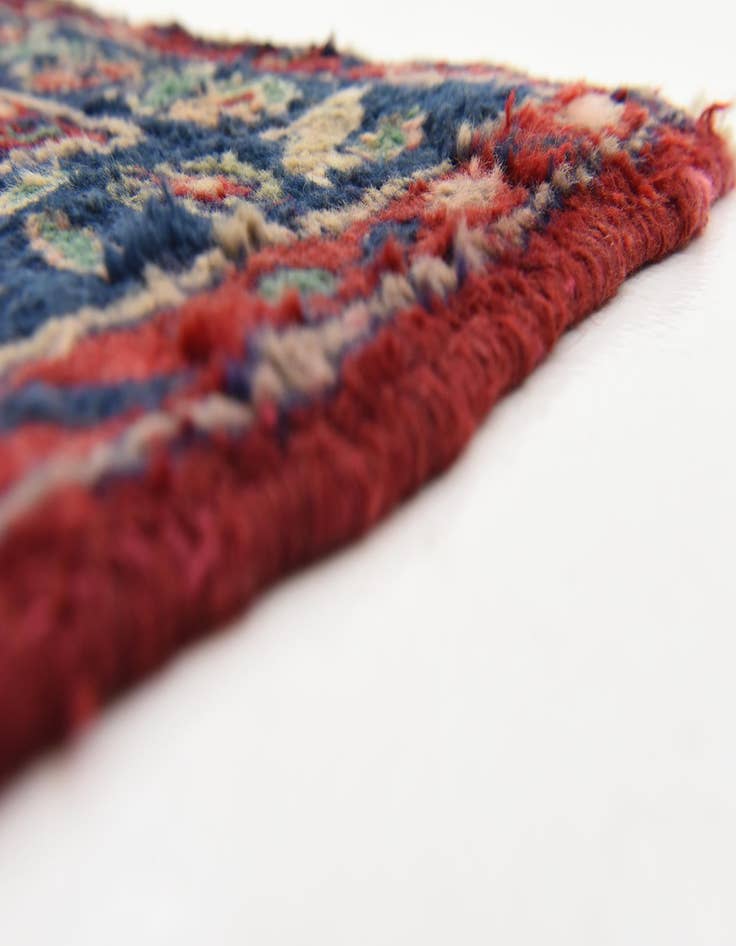 Detail image of 3' 5 x 11' 1  Hand Knotted Hamedan Persian Wool Runner Rug