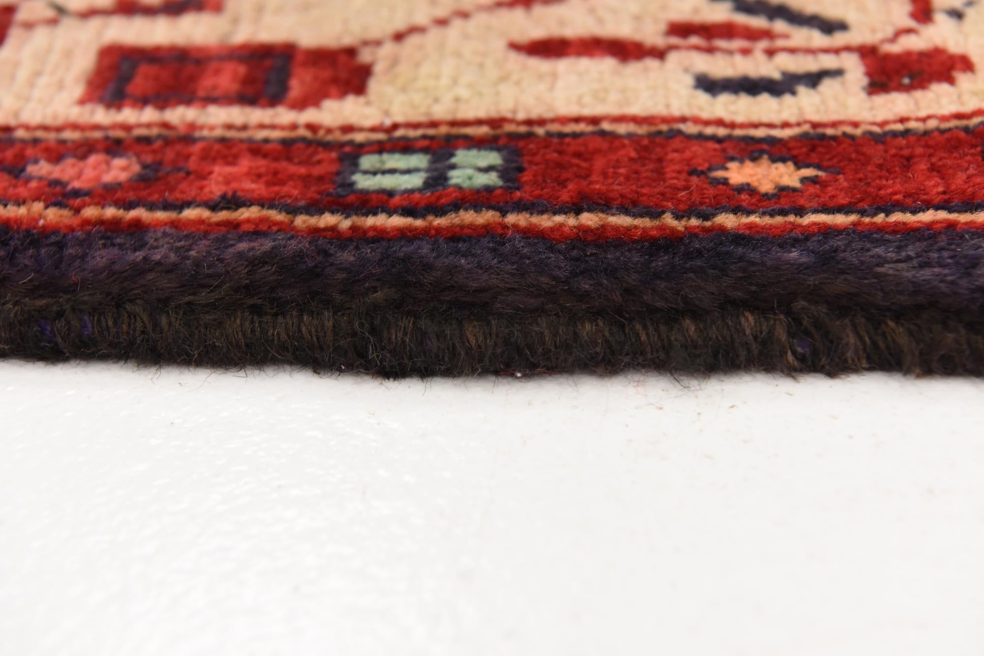 130cm x 340cm anudado a mano Hamedan Alfombra Persa Lana Pasillera