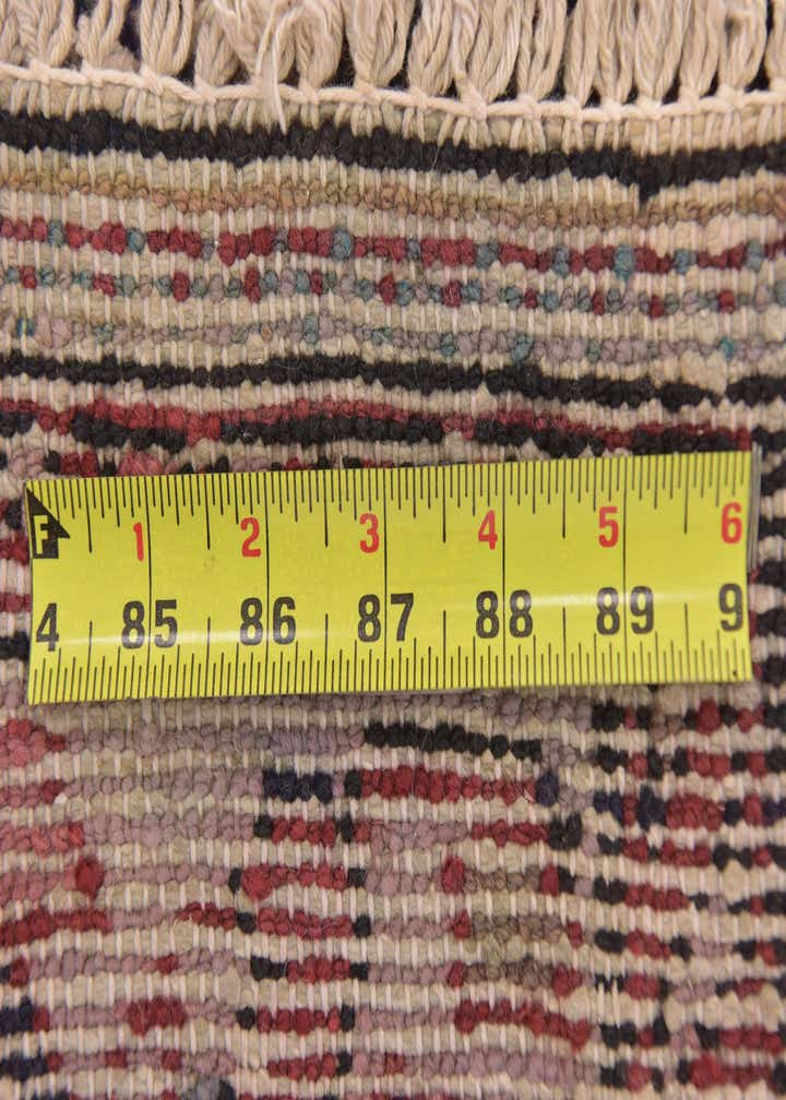 3' 7 x 10' 8 Hand Knotted Hamedan Persian Wool Runner Rug